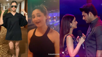 Bigg Boss Hotties Social Update: Rubina Dilaik does a hot dance, Rashami Desai enjoys bowling, Shehnaaz Gill lost in Sidharth Shukla’s romantic droolworthy eyes