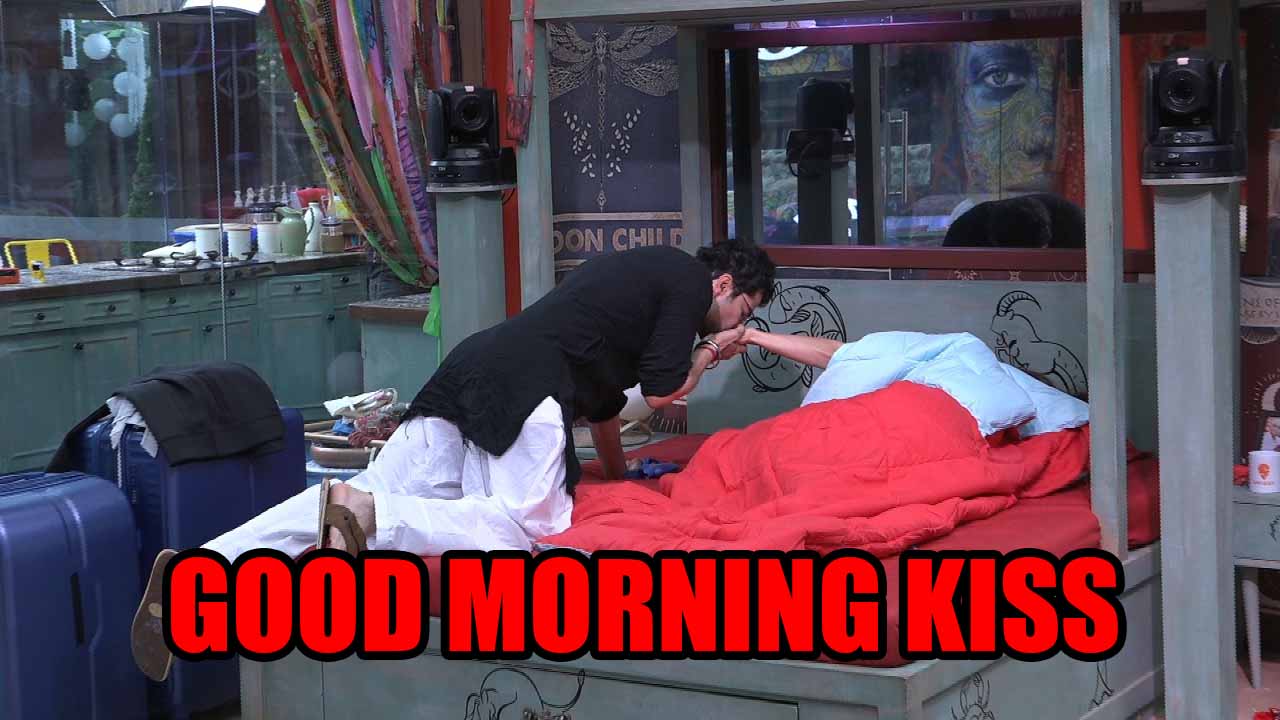 Bigg Boss OTT spoiler alert: Awww! Raqesh Bapat wakes up Shamita Shetty  with a kiss | IWMBuzz