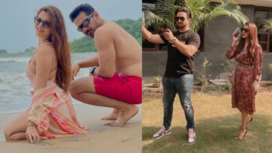 Bigg Boss Romance Goals: Rubina Dilaik gets cosy with hubby Abhinav Shukla at the beach, Jasmin Bhasin and Aly Goni click a loveable selfie