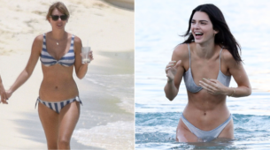 Bikini Babes: Taylor Swift and Kendall Jenner Flaunt their Groovy Mood in Bikini, see pics!