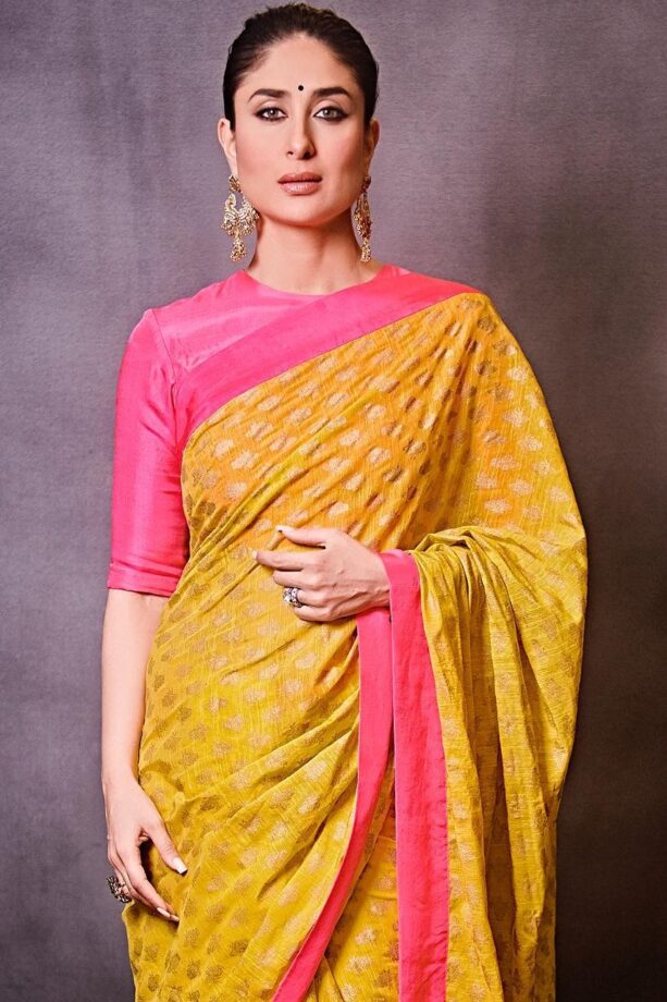 Bold And Beautiful! 5 Times Kareena Kapoor Khan Made Heads Turn In Handloom Sarees - 4