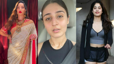 Bold & Beautiful: Nora Fatehi, Janhvi Kapoor & Dhvani Bhanushali’s ‘oh so hot’ moments that made us sweat