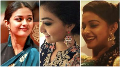 Bookmark Keerthy Suresh’s Fashionable Crochets Earrings For Any Occasion