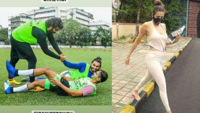 Boys Wanna Have Fun: Arjun Kapoor, Ranveer Singh and Shreyas Iyer enjoy football together, Malaika Arora sizzles in yoga pants