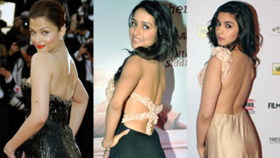 Burning Hot: Aishwarya Rai, Shraddha Kapoor and Alia Bhatt’s ‘most sensuous backless’ moments that made us stare for hours