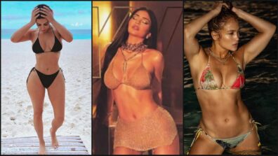 Burning Hot: Kim Kardashian, Kylie Jenner & Jennifer Lopez set the oomph game on fire with their hot bikini avatars, fans sweat