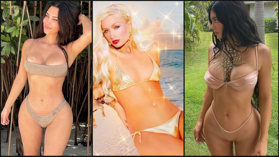 Burning Hot: Kim Kardashian, Kylie Jenner & Paris Hilton's sensuous crochet bikini style hacks to steal for your next beach outing 443912