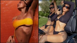 Burning Hot: Kylie Jenner and Kim Kardashian burn the oomph quotient with perfection, fans sweat