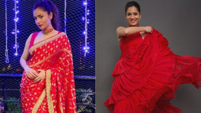 Check Out Ankita Lokhande’s Obsession With Red And Her Fashion Choices