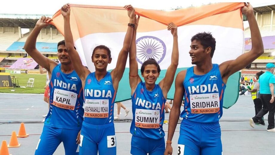 Congratulations: Indian mixed 4*400m relay team wins bronze in U-20 World Athletics Championship 452207