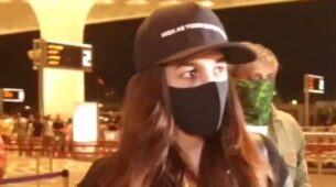Couple Goals: Alia Bhatt spotted wearing boyfriend Ranbir Kapoor’s cap at airport, fans find it super cute