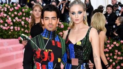 Couple goals! When Sophie Turner & Joe Jonas wore twinning Louis Vuitton’s geometric print outfits