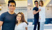 ‘Covid-19 Messiah’ Sonu Sood does a muscle flex with Avneet Kaur, lifts her with his big biceps