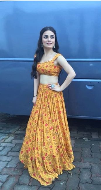 This Yellow Lehenga Of Radhika Madan Is Your Perfect Mehendi Outfit: See Here - 0