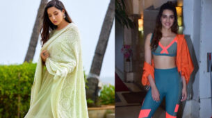 Desi Babes: Mimi actress Kriti Sanon gives fit-inspirations, desi beauty Nora Fatehi looks breath-taking in her salwar suit