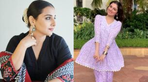 Desi Fashion Queens: Vidya Balan and Divya Khosla Kumar shine bright like diamonds in ethnic salwar suit, fans can’t stop crushing