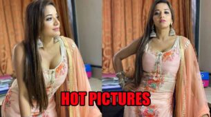 Desi Vibe: Monalisa shares hot pictures in salwar suit look, fans love it