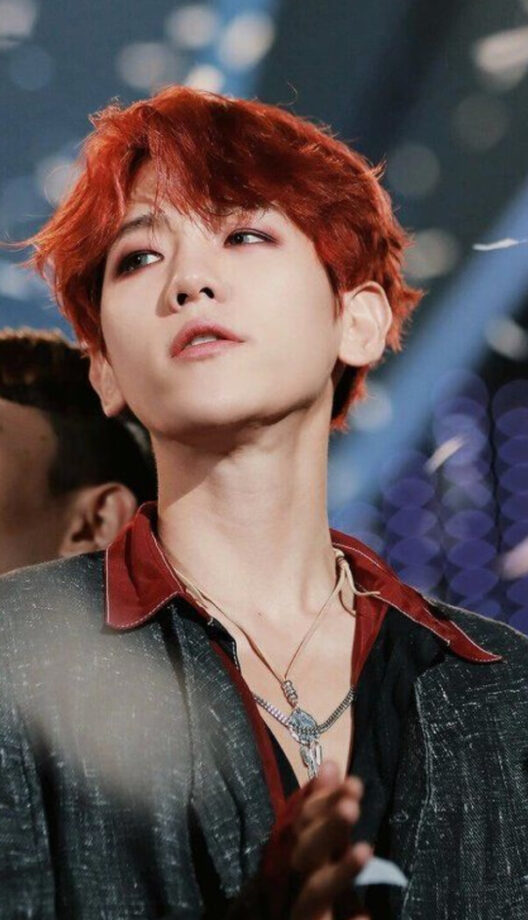 ‘Dil Garden Ho Gaya’: When Baekhyun raised Mercury Levels in his Red Hair Colour, View Pics 766620