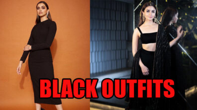 Don’t Know How To Style The Black Basics? Take Inspiration From Deepika Padukone & Alia Bhatt