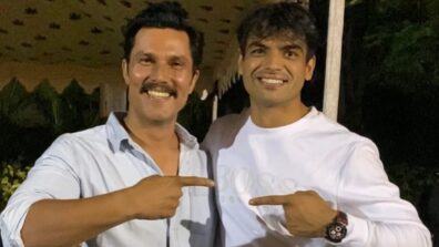 Fan Boy Moment: Tokyo Olympics 2020 Gold Medallist Neeraj Chopra meets his favourite Randeep Hooda, see viral pic