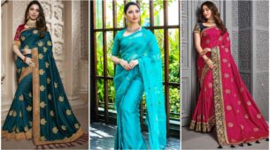 Fashion 101: Slay The Designer Sparkling Sarees Like Tamannaah Bhatia For Ultimate Fashion Goals