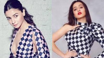 Fashion Face-Off: Alia Bhatt Vs Shraddha Kapoor: Which Leading Lady Won Millions Of Hearts In Alike Checkered Print Better?