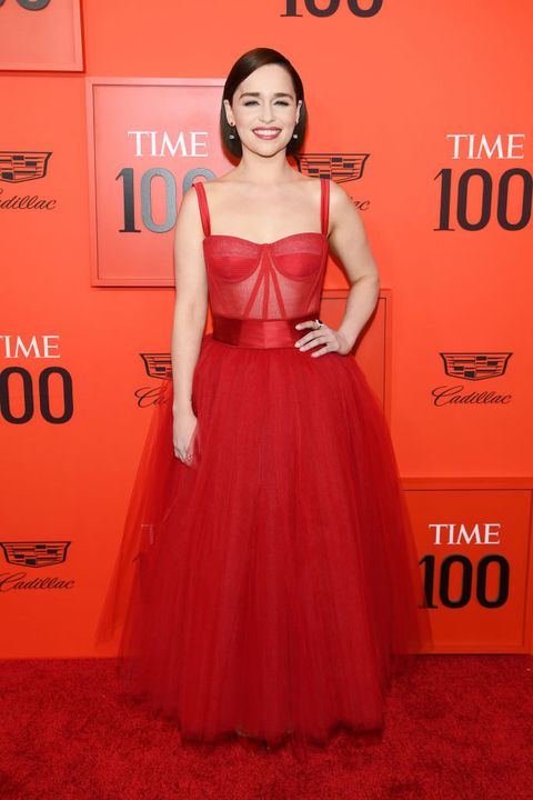 Dress All Red With Emilia Clarke: These Looks Of Her In Red Are Killer - 1