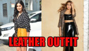 Fashion Faceoff: Katrina Kaif Vs Sara Ali Khan: Which Leading Lady Aced The Faux Leather Outfits Better?