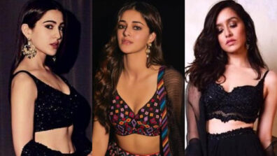 Fashion Ka Jalwa: Sara Ali Khan, Ananya Panday and Shraddha Kapoor ooze royalty vibes in sleeveless blouse lehenga design, come fall in love