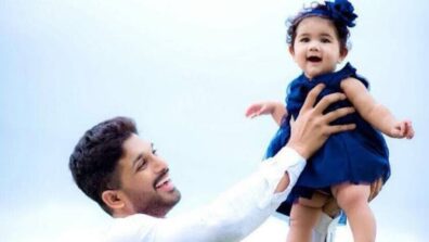 Father Love: Check out this super adorable of Allu Arjun’s daughter Allu Arha surrounded by cakes and ballons, Cuteness At It’s Best