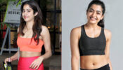 Fitness Queen: Janhvi Kapoor Vs Rashmika Mandanna: Which hottie rules your hearts in short midi workout outfits? (Fan Battle)