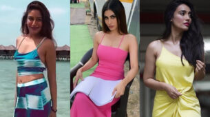 Unseen Moments: Surbhi Chandna, Mouni Roy & Surbhi Jyoti burn the oomph quotient with glitz and glamour, fans sweat
