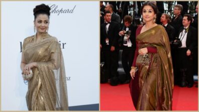 From Aishwarya Rai Bachchan to Vidya Balan: Did you know these B’Town divas attended the Cannes festival in a saree!