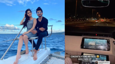 From Dubai Vacation To Long Drive In Range Rover: Mr. Faisu and Jannat Zubair Rahmani’s most adorable moments together caught on camera