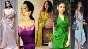 From Keerthy Suresh To Rashmika Mandanna: South Actresses Who Slay In Satin Outfits!