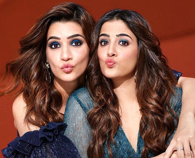 From Kriti Sanon-Nupur Sanon To Bhumi Pednekar-Samiksha Pednekar: Take A Look At 5 Bollywood Beauties And Their Lookalike Sisters - 0