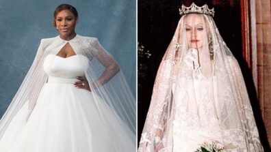 From Madonna To Serena Williams: Take A Look At Celebrities Who Had The Most Expensive Wedding Dresses!