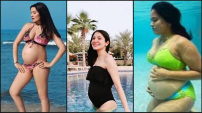 From Sameera Reddy to Anushka Sharma & Celina Jaitly: B’Town celebs who flaunted their baby bump in a bikini photoshoot