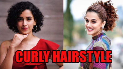 From Sanya Malhotra And Taapsee Pannu: Bollywood Divas Who Flaunt Their Curls!