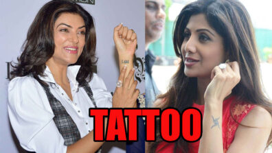 From Sushmita Sen And Shilpa Shetty: Did You Know These Celebs Have A Tattoo? Take A Look