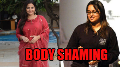 From Vidya Balan To Sonakshi Sinha: Bollywood Actresses Who Were Once A Victim Of Body Shaming!