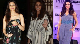 Gearing up for a weekend party ladies? Get the jumpsuit fashion right like Kriti Sanon, Tara Sutaria and Deepika Padukone