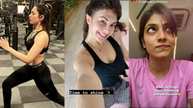 Get ready to sweat seeing Tamannaah Bhatia, Jacqueline Fernandez & Malavika Mohanan’s captivating workout moments