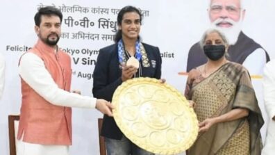 Good News: PV Sindhu felicitated at New Delhi for Tokyo Olympics achievement, fans happy