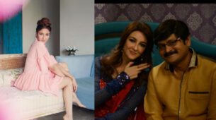 Gori Bhabhi Goes Wild: Saumya Tandon flaunts her hot legs in baby pink midi dress, Rohitashv Gour says, ‘aapke haaton goli khakar aapki mohabbat mil jaye’