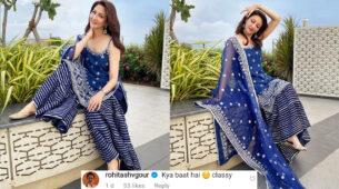 Gori Bhabhi Goes Wild: Saumya Tandon is a desi bold babe in saree, Rohitashv Gour says, ‘Kya baat hai classy’