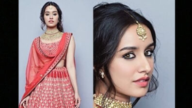 Have a lifelong dream of wearing a celebrity special outfit? Try this ₹4,585.75 pink colour heavy lehenga choli outfit from Shraddha Kapoor’s wardrobe