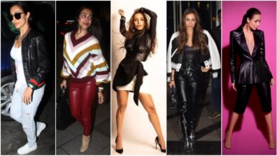 Have A Look At Stunner Malaika Arora’s Lavish Leather Outfits. Yay Or Nay?