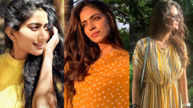 Having trouble in getting the perfect sun-kissed snap? Get some yellow vibes going like Sai Pallavi, Malavika Mohanan and Keerthy Suresh