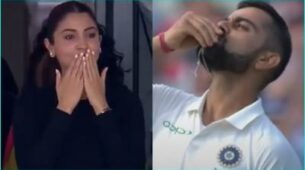 Here’s How India’s Captain Virat Kohli Dedicated His Maiden Test Ton To Wife Anushka Sharma